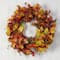 32" Oak Leaf, Berries & Pumpkin Artificial Autumn Wreath